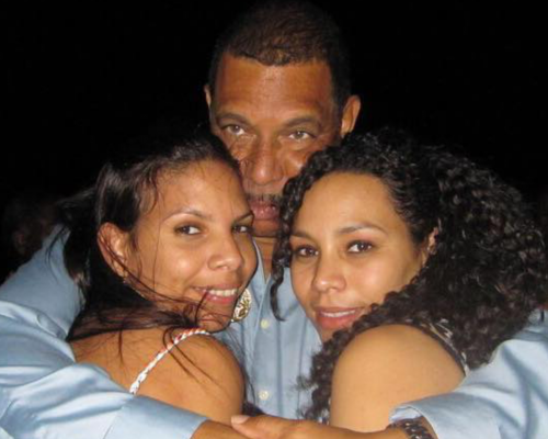 my daughters Lisa and Janelle